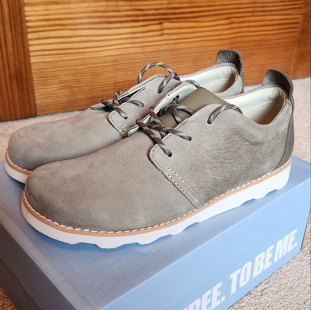 Clarks Boys' Crown Park Leather Sneaker